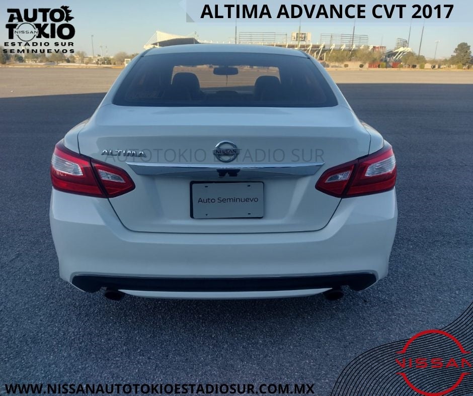 2017 Nissan Altima ADVANCE, L4, 2.5L, 182 CP, 4 PUERTAS, AUT